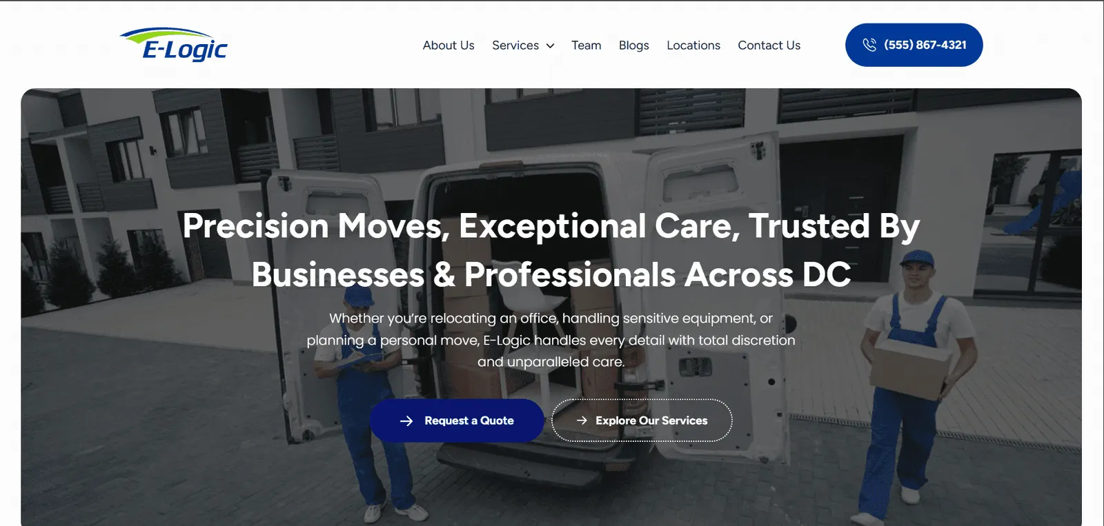 E-Logic website