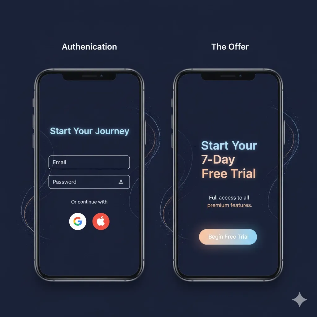 Onboarding Flow: Mobile app