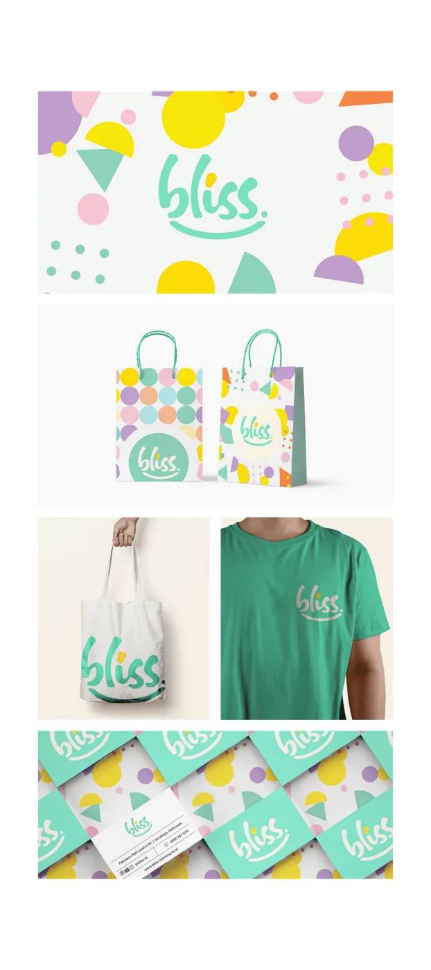Bliss: Retail brand identity