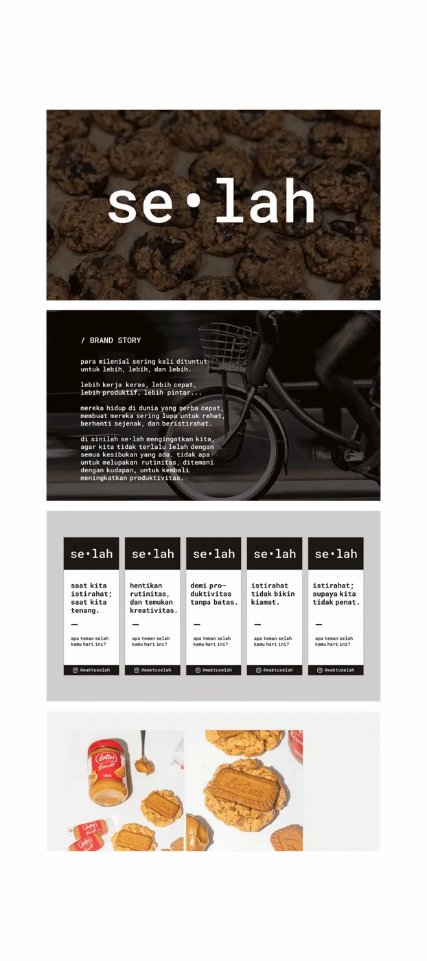 Se·lah: Café brand identity