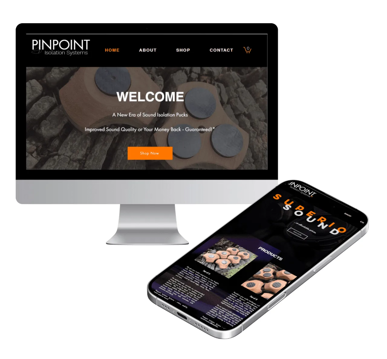 Pinpoint ISO: Audio e-commerce