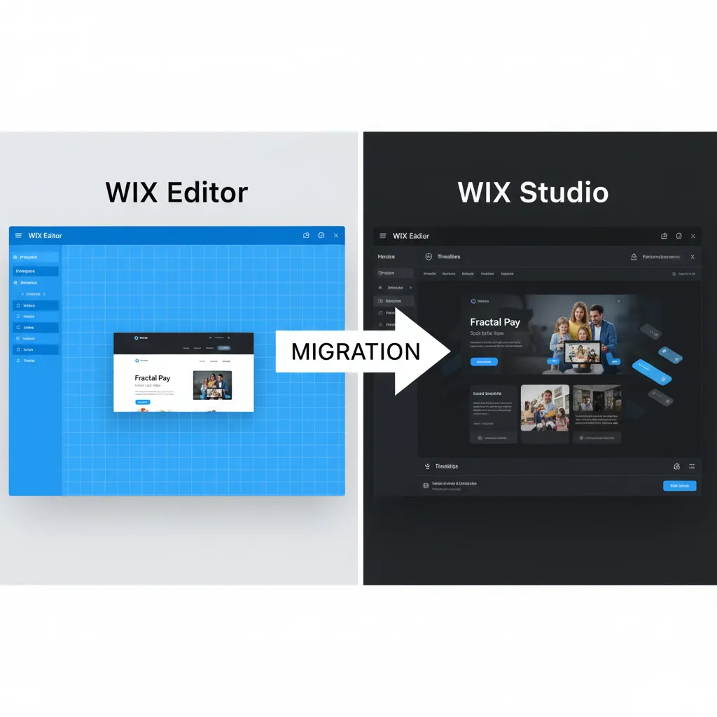 Wix Editor to Wix Studio Migration website design