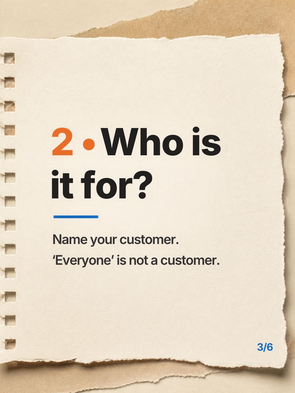 Instagram carousel design: 5 questions your homepage must answer in 5 seconds, slide 3