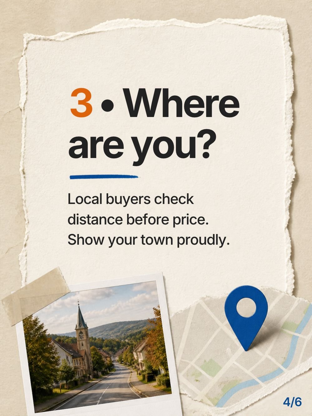 Instagram carousel design: 5 questions your homepage must answer in 5 seconds, slide 4