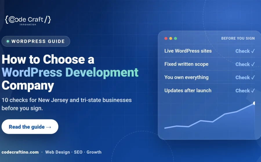 How to Choose a WordPress Development Company in New Jersey
