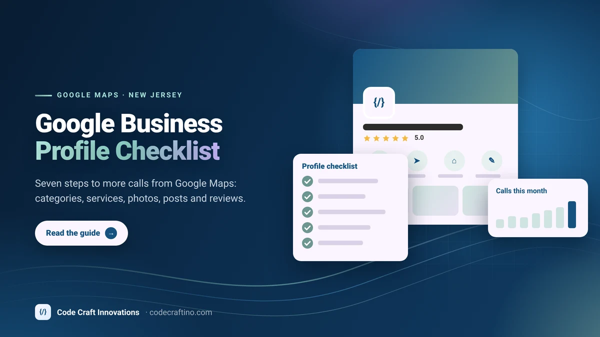 Google Business Profile Checklist for New Jersey Businesses (2026)
