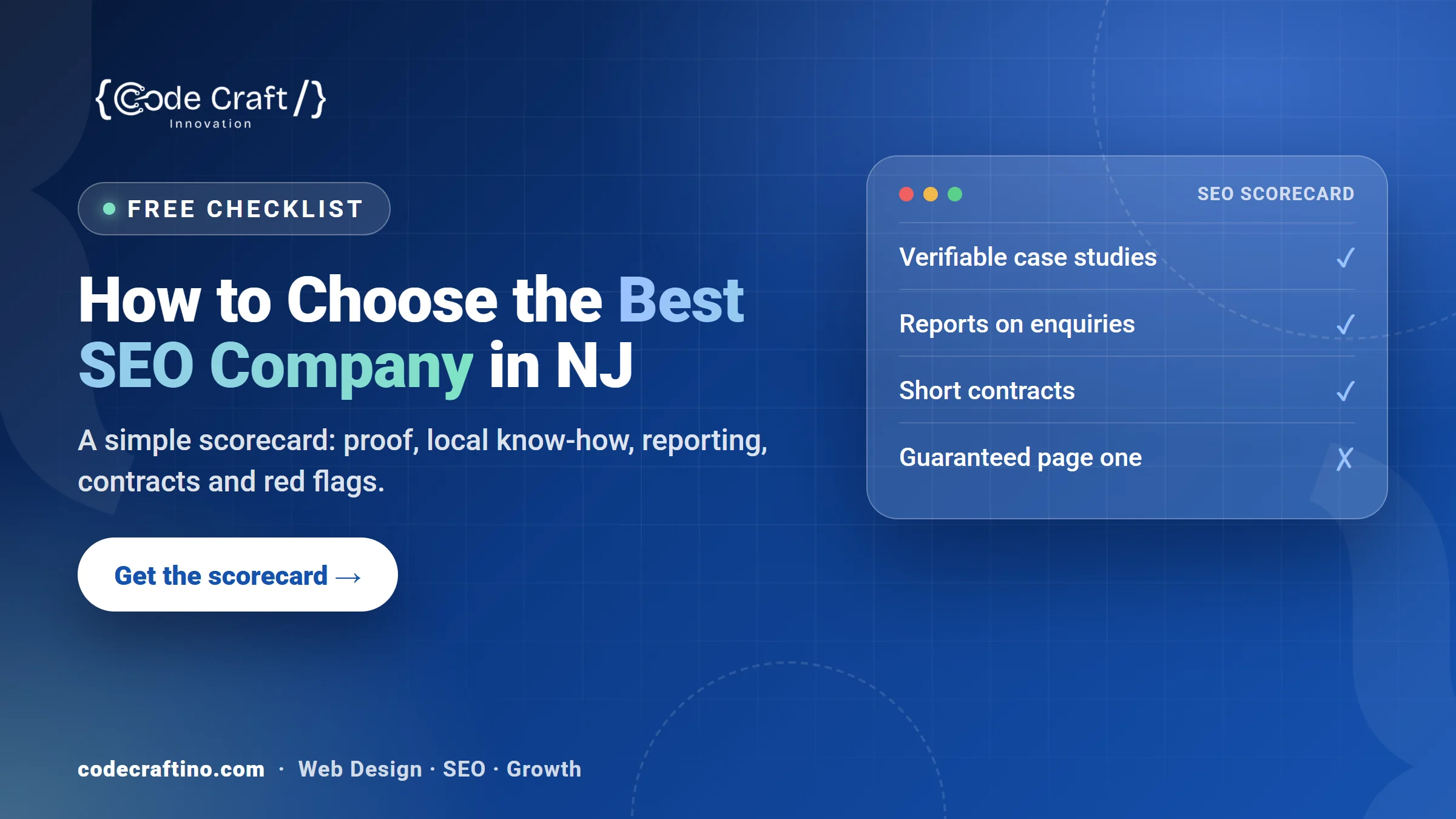 How to Choose the Best SEO Company in New Jersey (2026 Checklist)