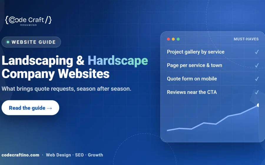 Landscaping & Hardscape Company Websites: What Brings Quote Requests