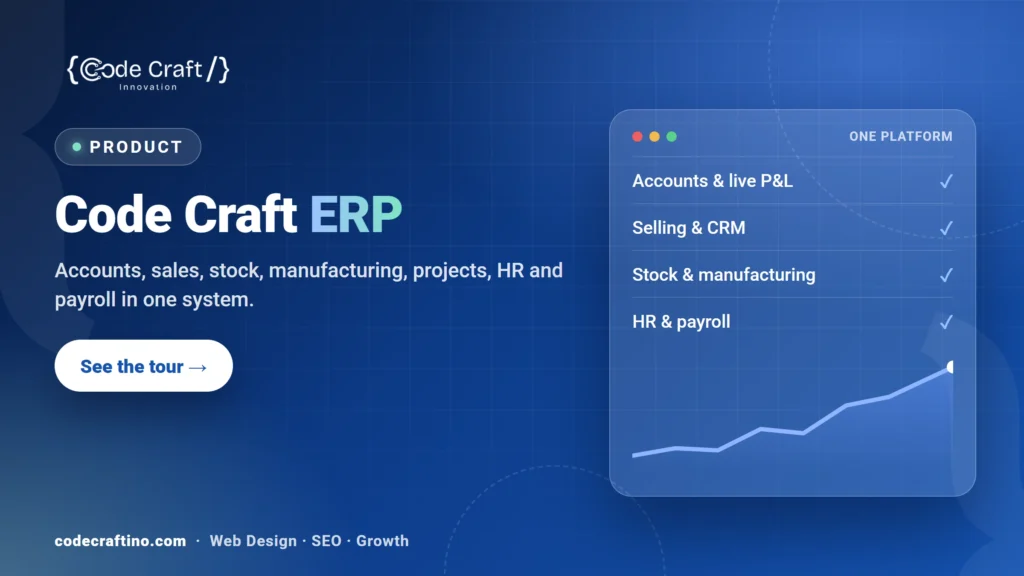 Code Craft ERP