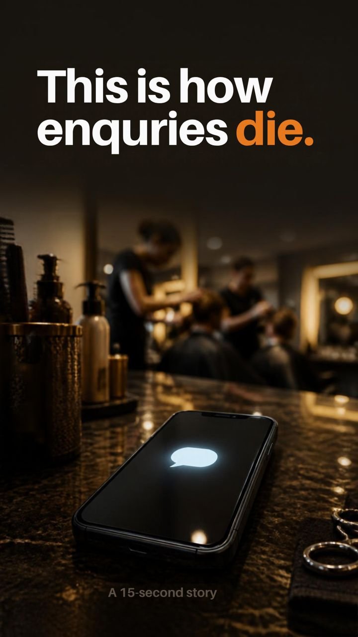 Instagram reel cover: This is how enquiries die