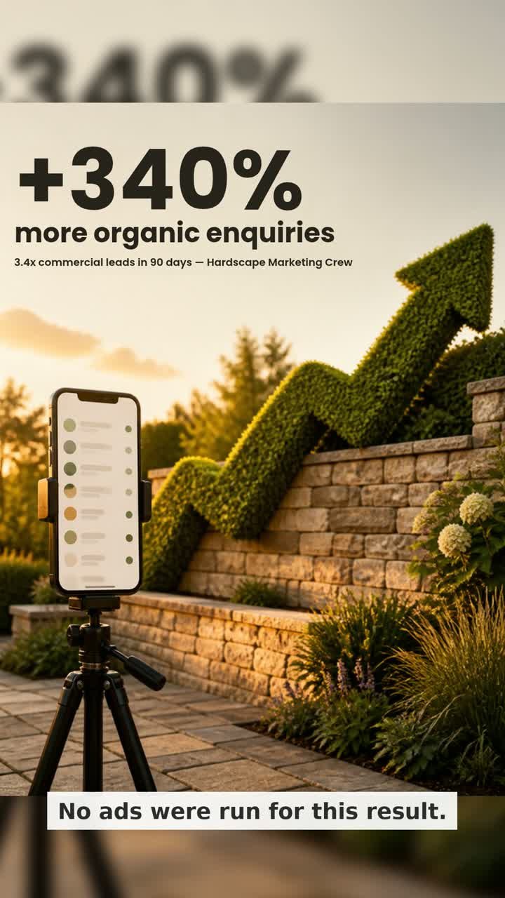 Instagram reel cover: The garden that grew its own enquiries