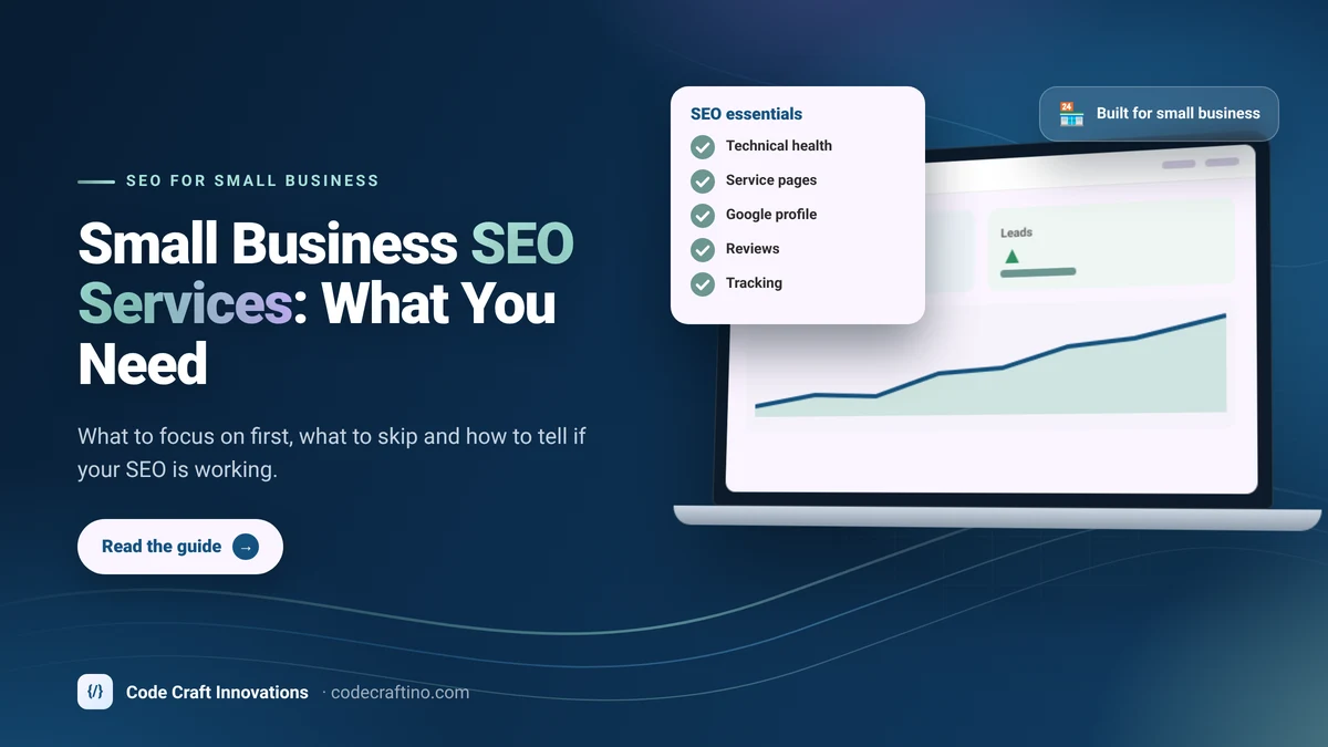 Small Business SEO Services: What You Actually Need (and What to Skip)