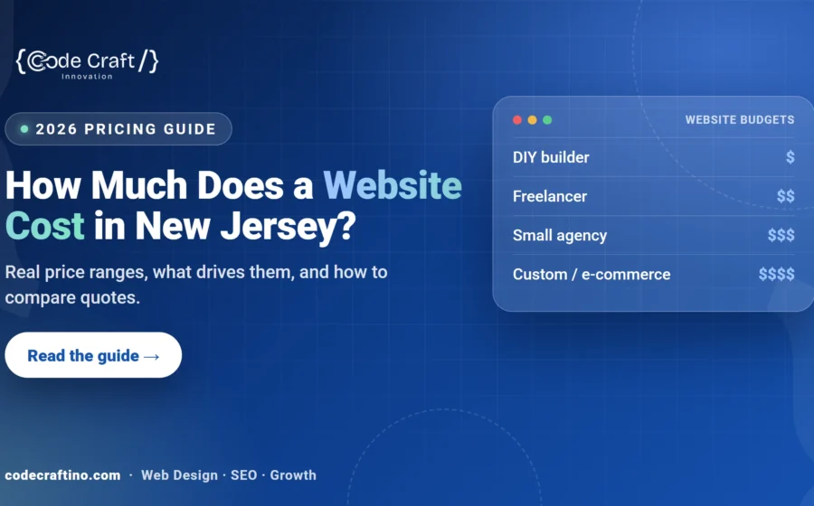 How Much Does a Website Cost in New Jersey? (2026 Guide)