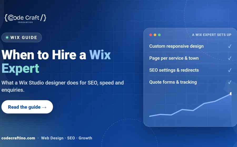 Wix Expert in New Jersey: When to Hire a Wix Studio Designer